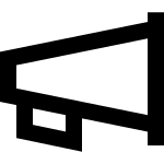 Megaphone 774 SVG Icon